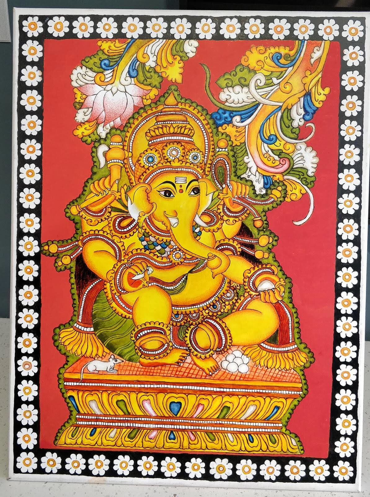 Kerala Mural style painting